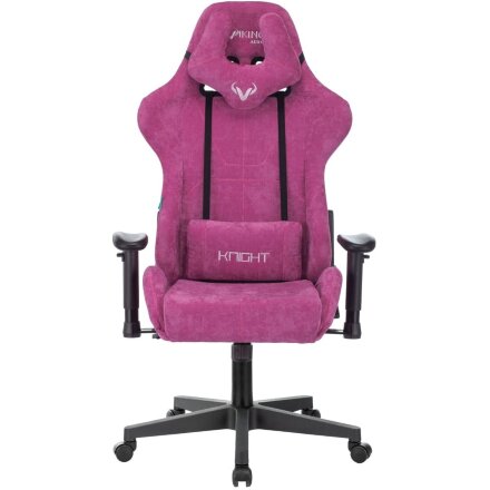 Кресло игровое Бюрократ VIKING KNIGHT LT15 FABRIC малиновый 