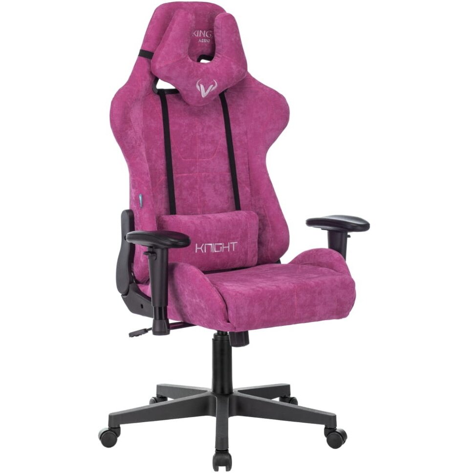 Кресло игровое Бюрократ VIKING KNIGHT LT15 FABRIC малиновый 