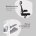 Кресло офисное TopChairs Airone черный 