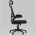 Кресло офисное TopChairs Airone черный 