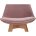 Обеденная группа Ахели light purple / wood / white 