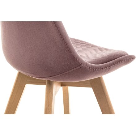 Обеденная группа Ахели light purple / wood / white 