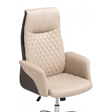 Офисное кресло Avrora beige / brown 