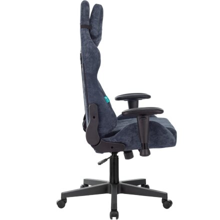Кресло игровое Бюрократ VIKING KNIGHT LT27 FABRIC синий 