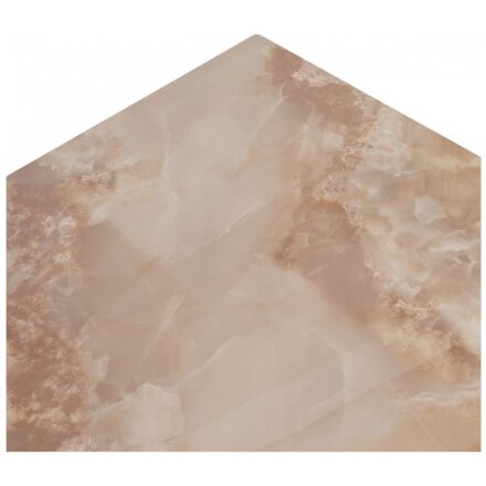 Керамический стол Corner 120 gloss amber jade solid ceramic / black 