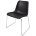 Стул пластиковый на металлокаркасе Vicenza -3 Nero Black Черный