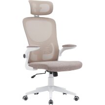 Кресло офисное TopChairs Airone бежевый ткань