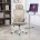 Кресло офисное TopChairs Airone бежевый ткань 