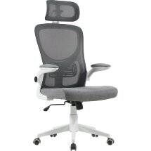 Кресло офисное TopChairs Airone серый ткань
