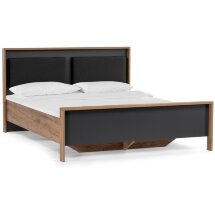 Кровать Тхан 180х200 дуб крафт золотой / антрацит