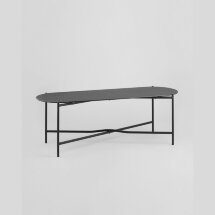 Журнальный столик Stool Group Хименес стеклянный 120х40х40