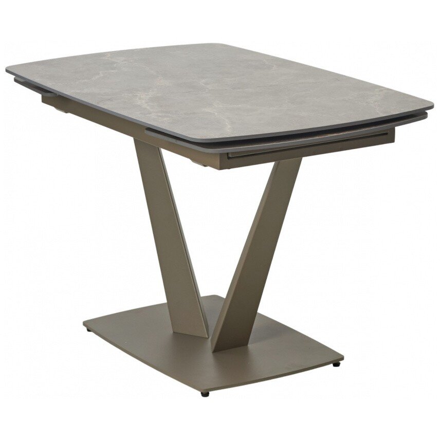 Керамический стол Alatri 120 matt latte stone solid ceramic / taupe Керамический стол Alatri 120 matt latte stone solid ceramic / taupe