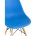 Стул Eames Style DSW циан x4 