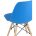 Стул Eames Style DSW циан x4 