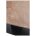 Керамический стол Balde 120 gloss amber jade solid ceramic / black 