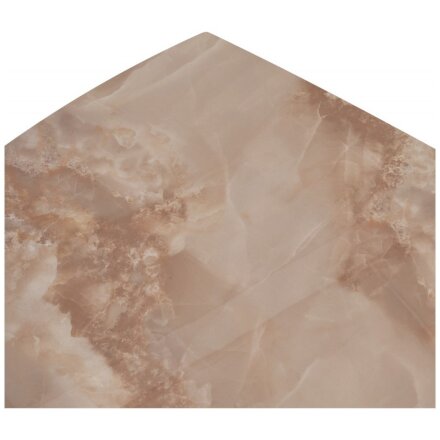 Керамический стол Balde 120 gloss amber jade solid ceramic / black 