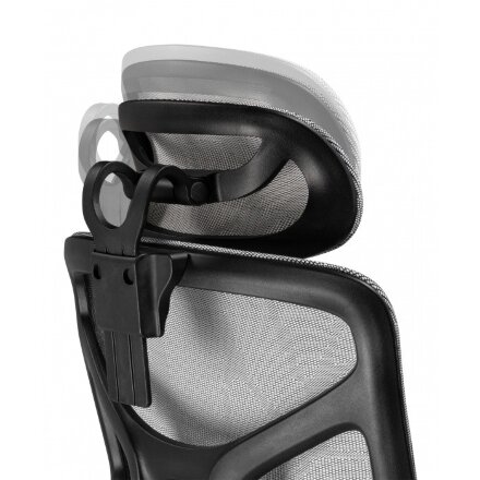 Офисное кресло Samur white / black 