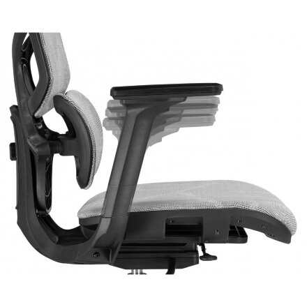 Офисное кресло Samur white / black 