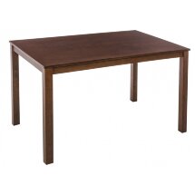 Обеденная группа Ludon (стол и 4 стула) espresso / beige
