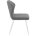 Стул DikLine 239М B22 GREY, ножки белые 