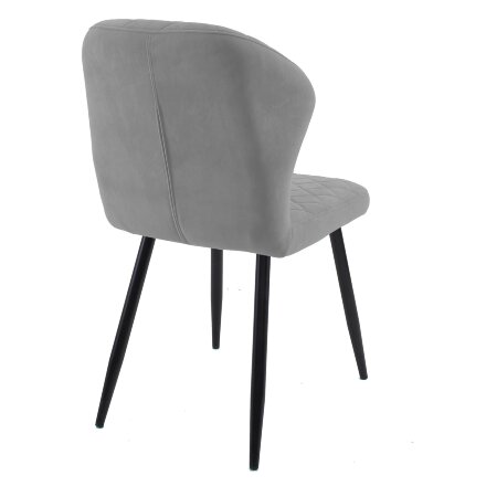 Стул DikLine 239М B22 GREY, ножки черные 