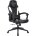 Кресло игровое TopChairs Zombie Defender черный/белый эко.кожа крестовина пластик 