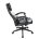 Кресло игровое TopChairs Zombie Defender черный/белый эко.кожа крестовина пластик 