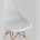 Стул Eames Style DSW светло-серый x4 (разборный каркас) 