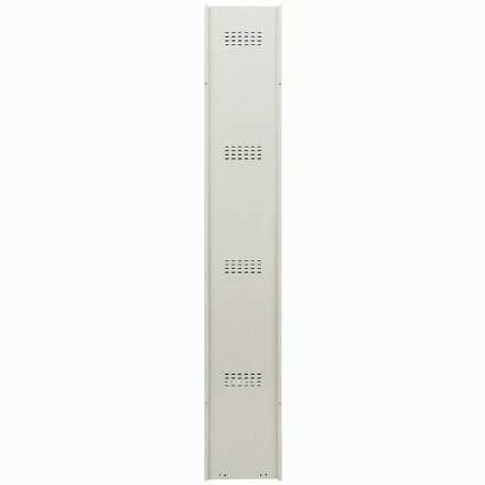Шкаф металлический для одежды BRABIX &quot;LK 11-30&quot;, УСИЛЕННЫЙ, 1 секция, 1830х300х500 мм,18 кг, 291127, S230BR401102 Серый