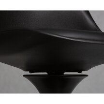 Стул обеденный TULIP черное основание, черный B-03