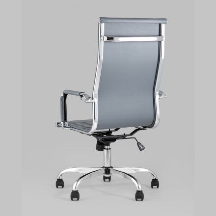 Кресло руководителя TopChairs City серый 