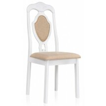 Стул деревянный Viola white