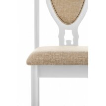 Стул деревянный Viola white