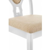 Стул деревянный Viola white