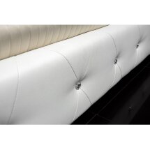 Кровать Cladina 160 см x 200 см white PU