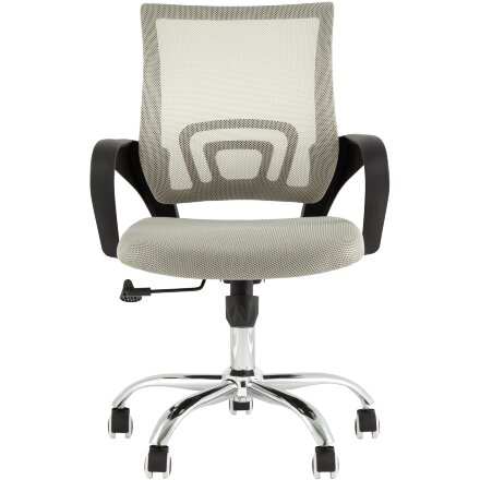Кресло офисное TopChairs Simple New серый 