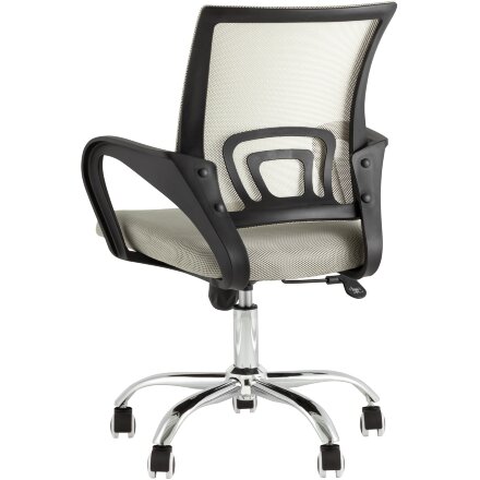 Кресло офисное TopChairs Simple New серый 