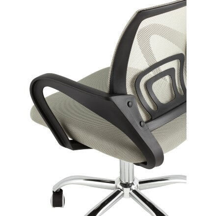 Кресло офисное TopChairs Simple New серый 