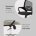 Кресло офисное TopChairs Simple New серый 