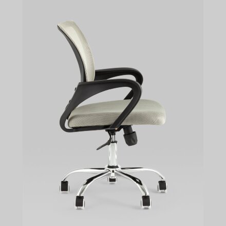 Кресло офисное TopChairs Simple New серый 