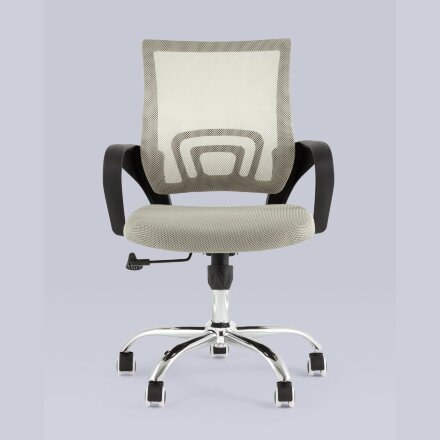 Кресло офисное TopChairs Simple New серый 