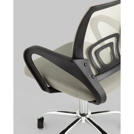 Кресло офисное TopChairs Simple New серый 