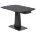 Керамический стол Balde 140 matt black marble solid ceramic / black 
