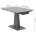 Керамический стол Balde 140 matt black marble solid ceramic / black 