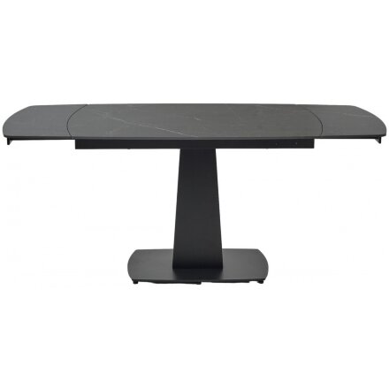 Керамический стол Balde 140 matt black marble solid ceramic / black 