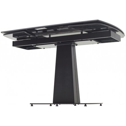 Керамический стол Balde 140 matt black marble solid ceramic / black 