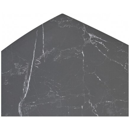 Керамический стол Balde 140 matt black marble solid ceramic / black 