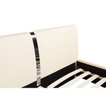 Кровать Aldina 160 см x 200 см crem PU