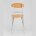 Стул складной Stool Group М8-01 Компакт Сахара металлический каркас, кожа PVC 