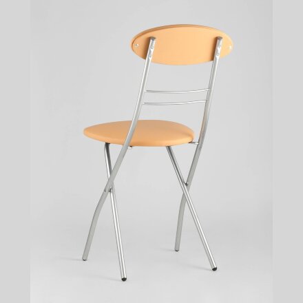 Стул складной Stool Group М8-01 Компакт Сахара металлический каркас, кожа PVC 